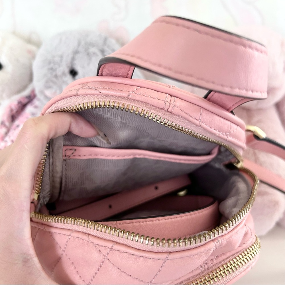 Michael Kors Rhea Quilted Backpack - Picture 4 of 7